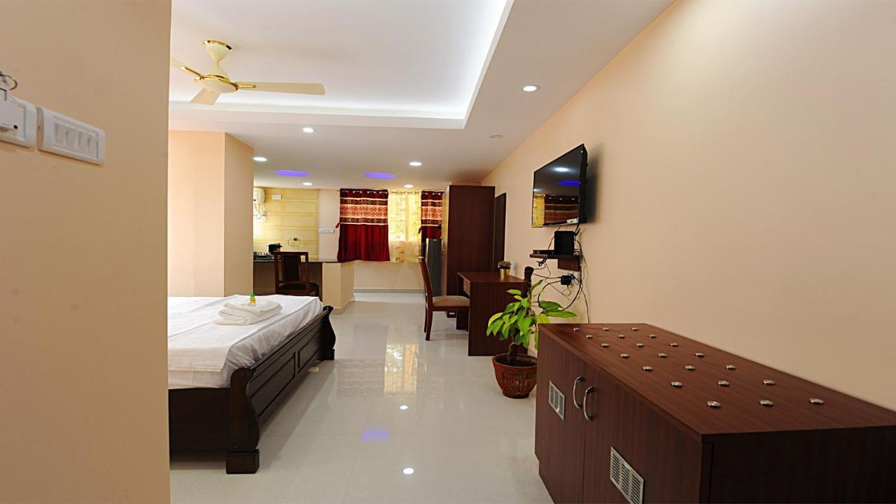 Family Friendly Studio Apartment Бангалор Екстериор снимка